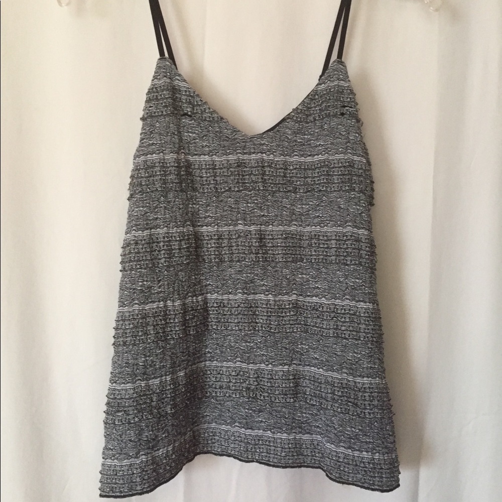 Banana Republic Adjustable strap Ruffled Blouse XS